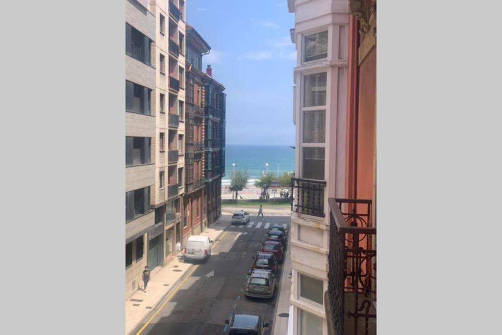 114A - Playa De San Lorenzo - Opcion De Garaje Gijón Exteriér fotografie